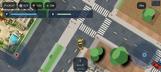 Cab Boss gameplay screen